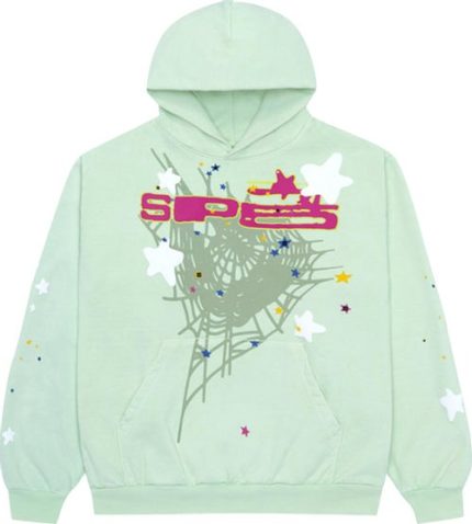 Sp5der SP5 Mint Hoodie Men’s